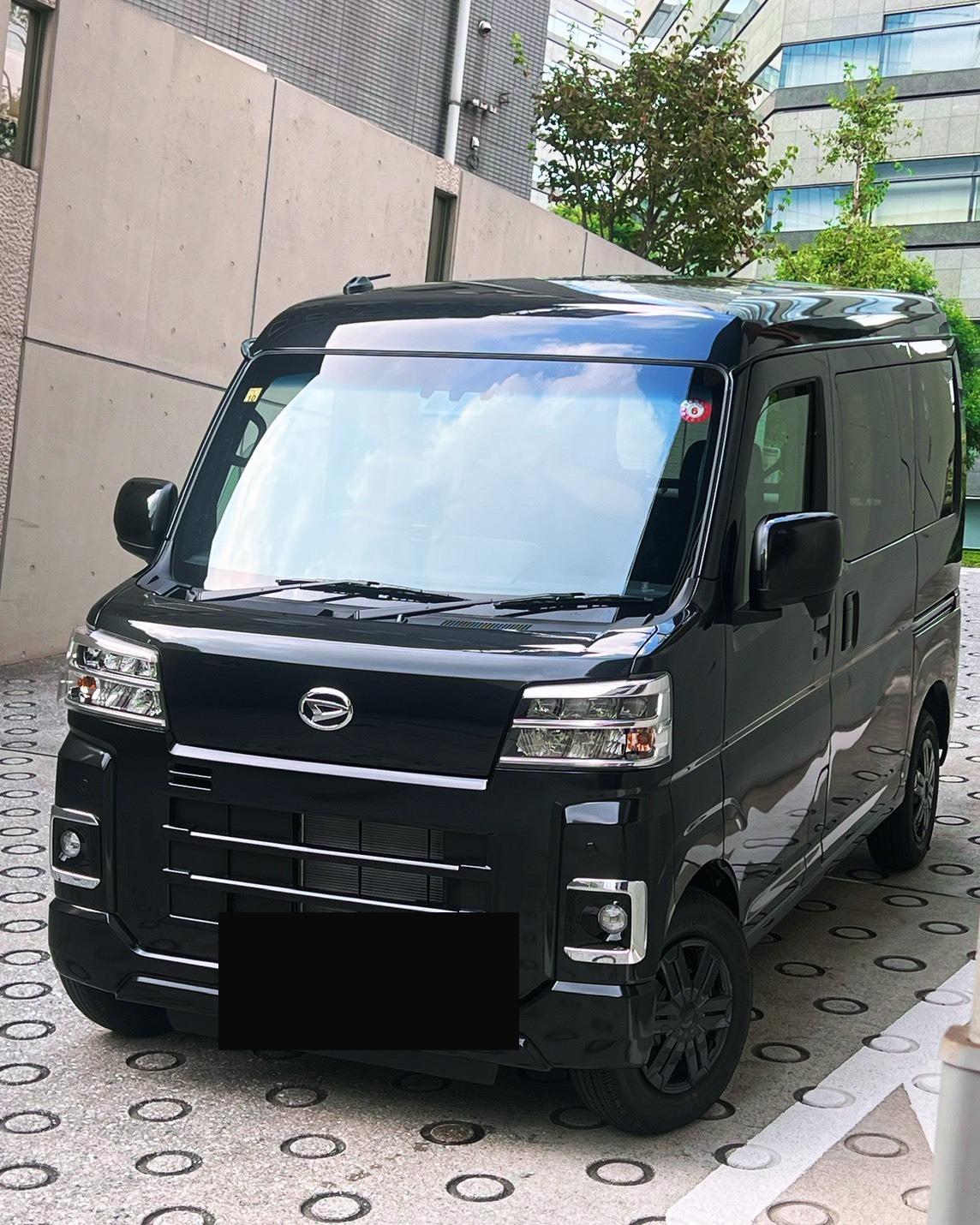 moty株式会社が保有する軽貨物配送車両（フロント）